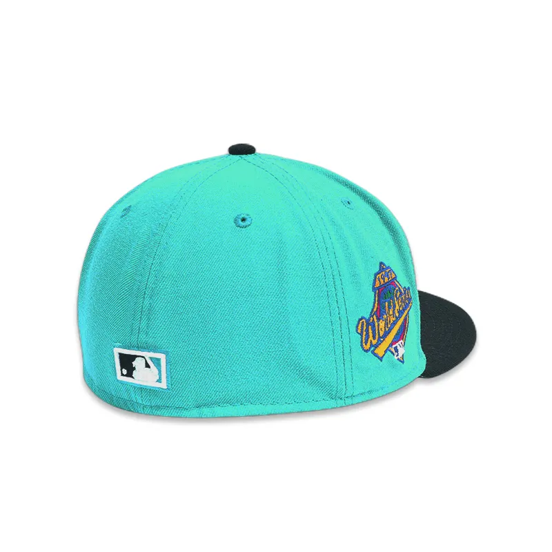 [70586969] Florida Marlins 97' World Series Patched Men's Fitted Hat