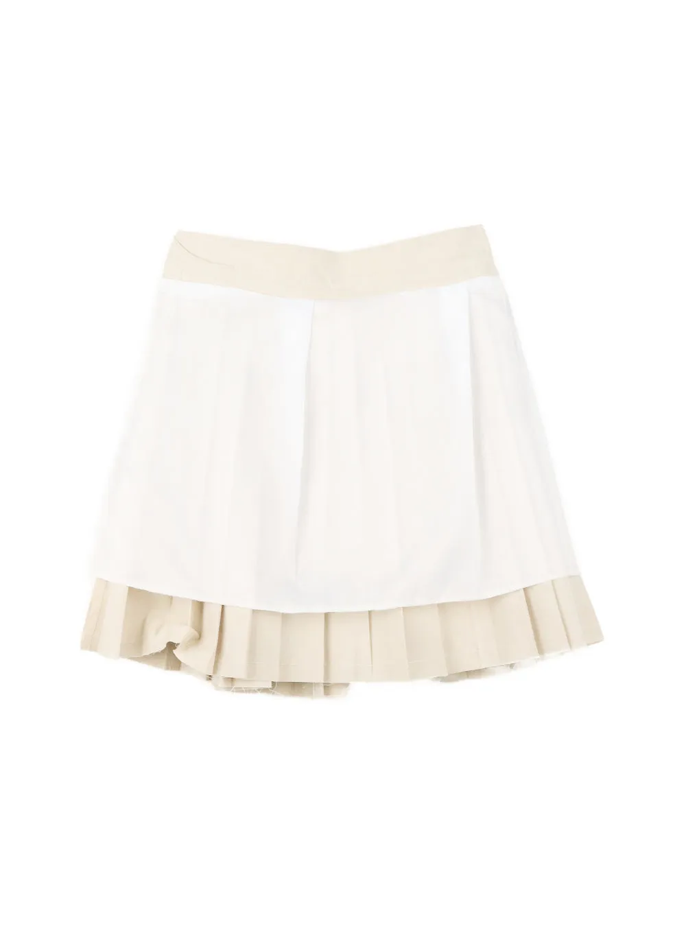 A-Line Pleated Mini Skirt OM422