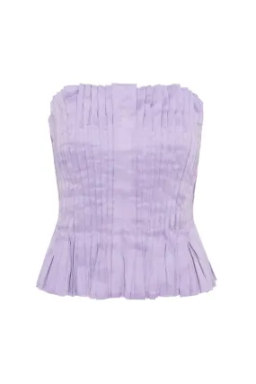 Sure! Here’s an optimized title for the e-commerce product:

Elegant AJE Horizon Pintucked Corset Top for Chic Styling and Perfect Fit