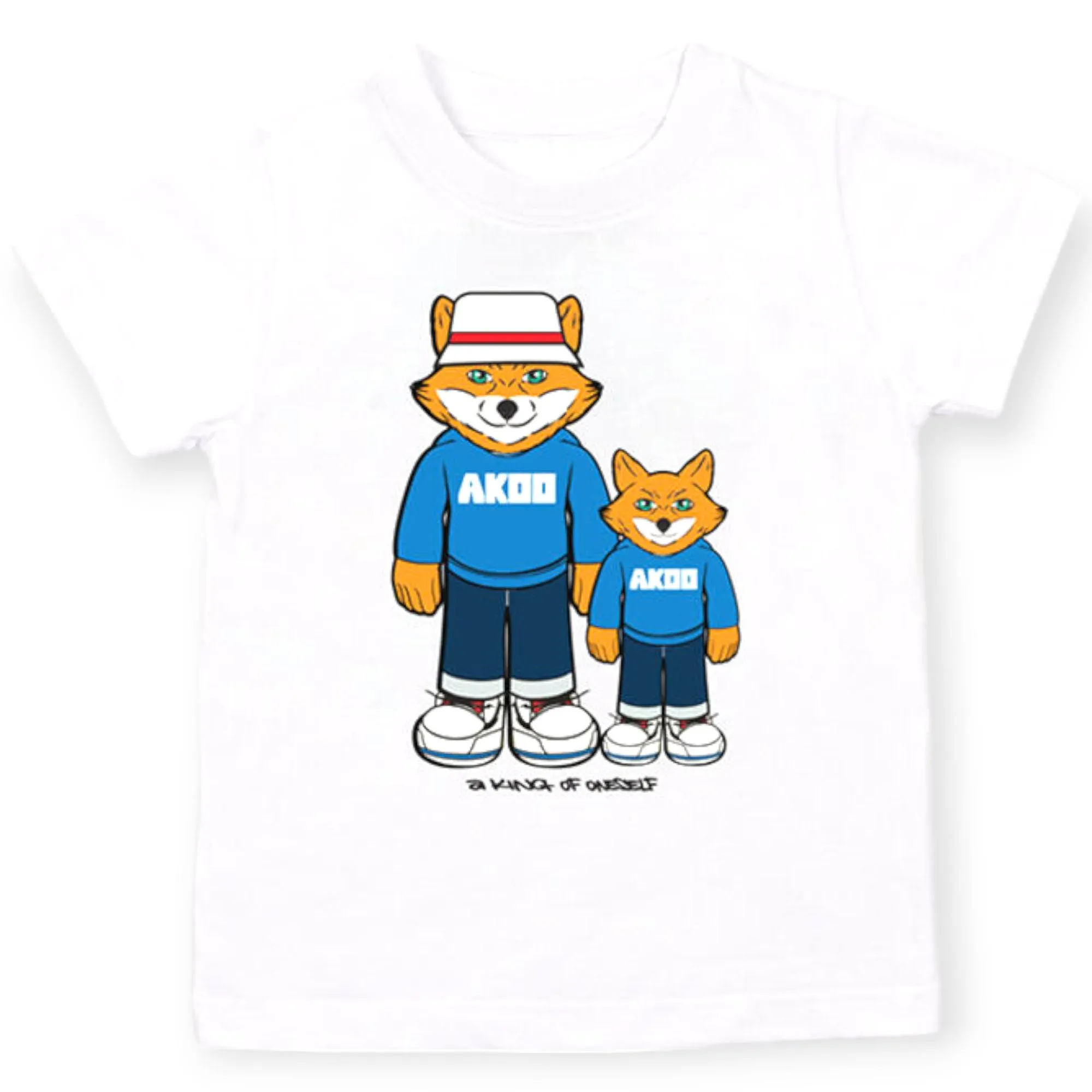 Akoo Boys Kid Junior SS Tee(White)