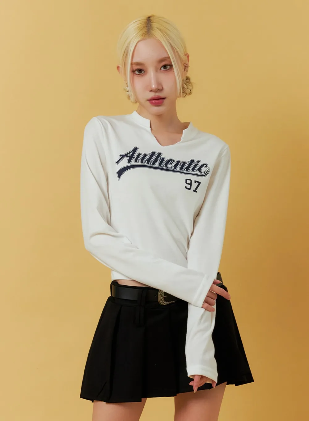 Authentic 97 Crop Long Sleeve IF408