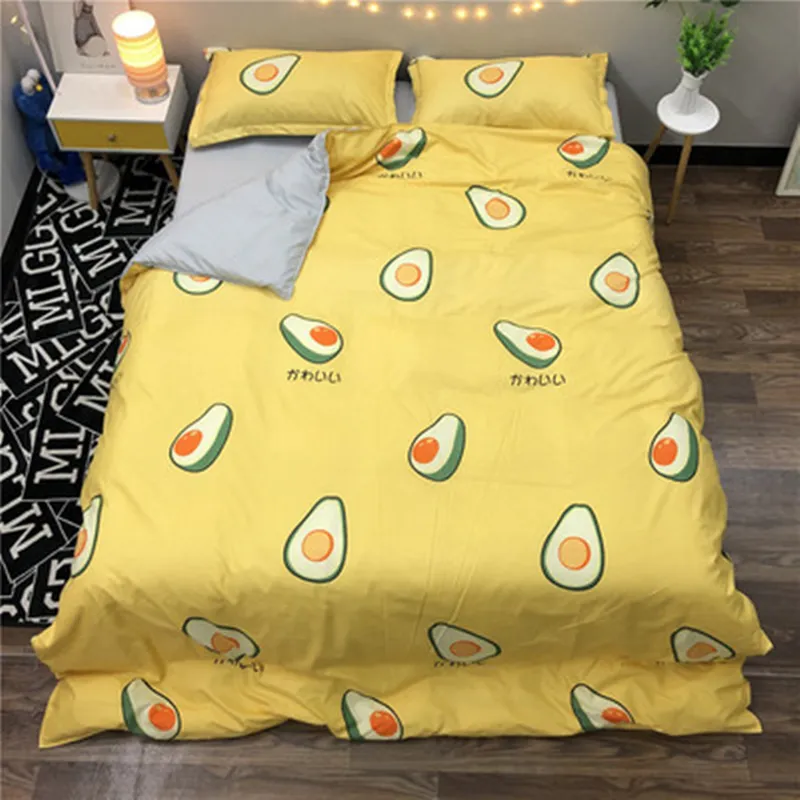 Avocado Bed Sheet 4 Pieces AD11832