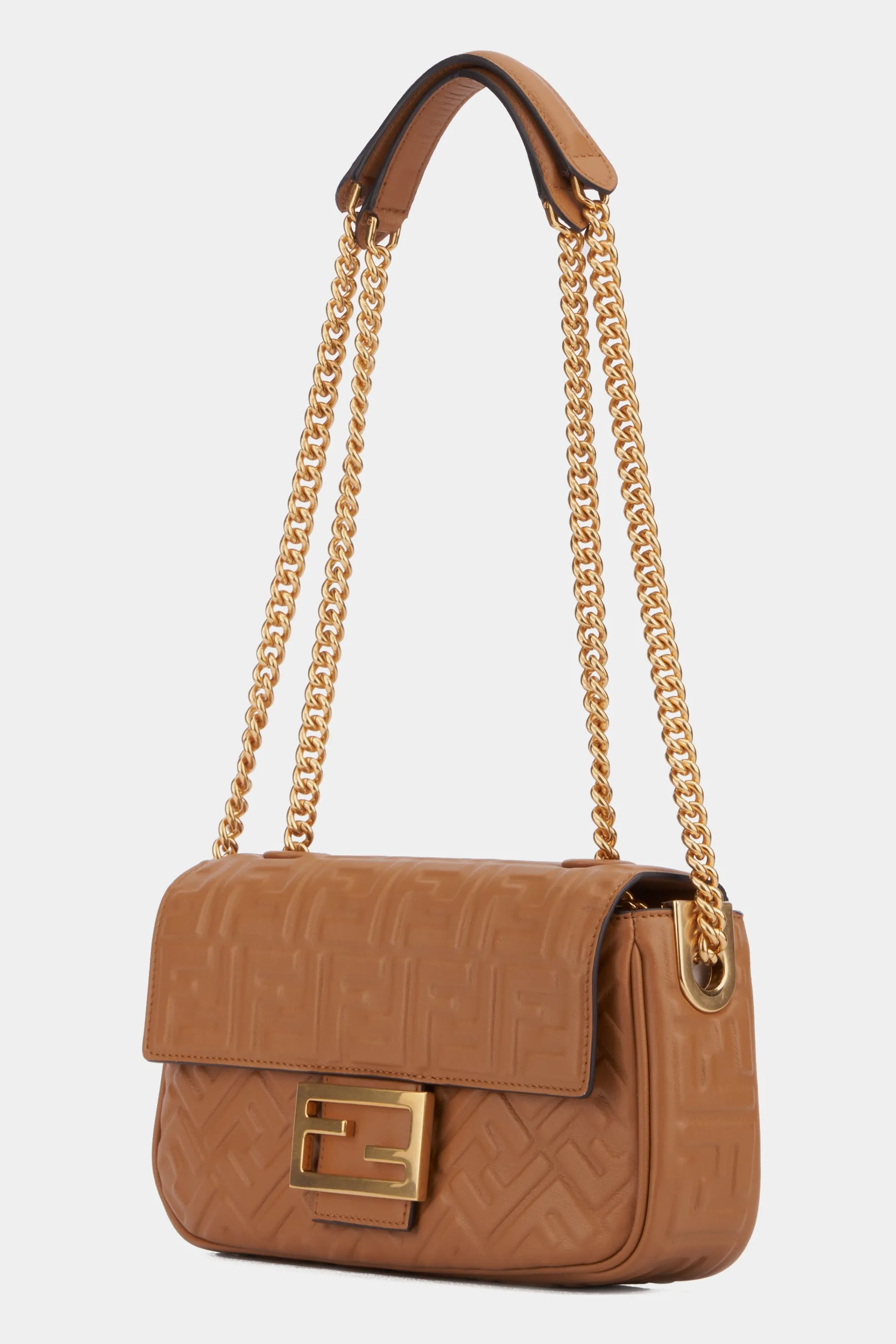 Baguette Chain Midi Shoulder Bag