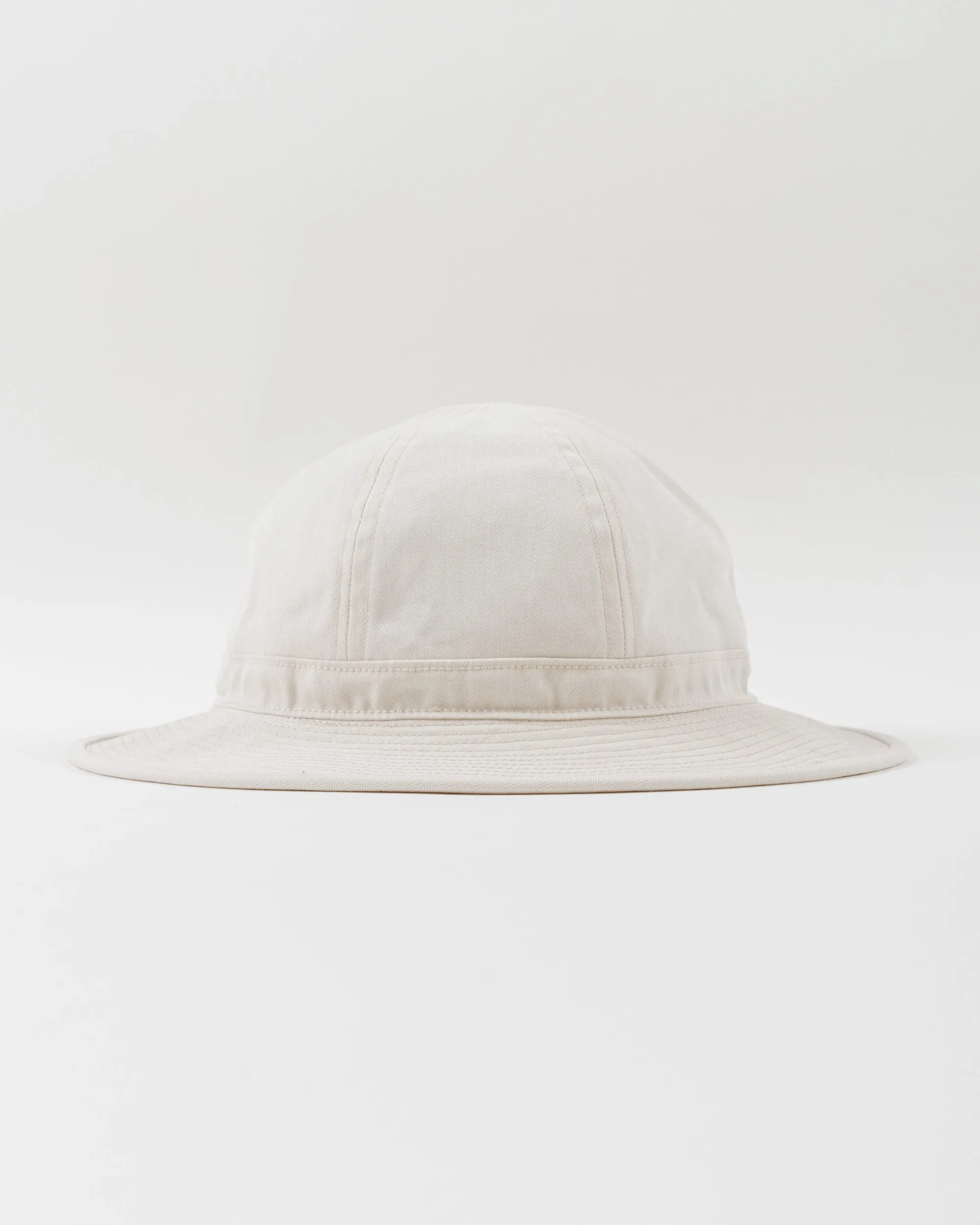 Beams Plus MIL Hat Ivory Herringbone