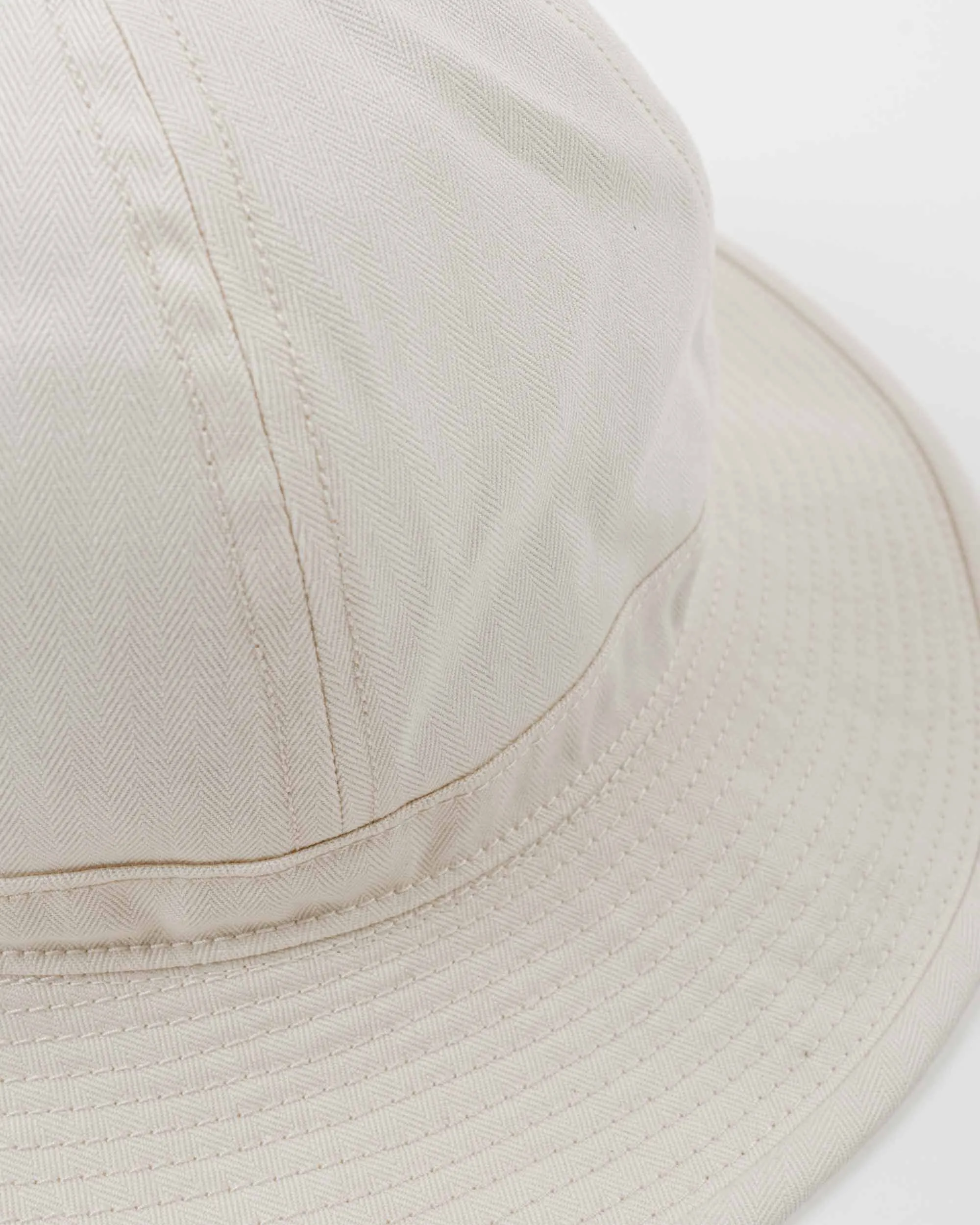 Beams Plus MIL Hat Ivory Herringbone