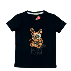 Black Keys Kids Lucky Charm T-Shirt (Black Camo)