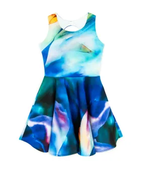 By Debra Girls Water Color Scuba Dress