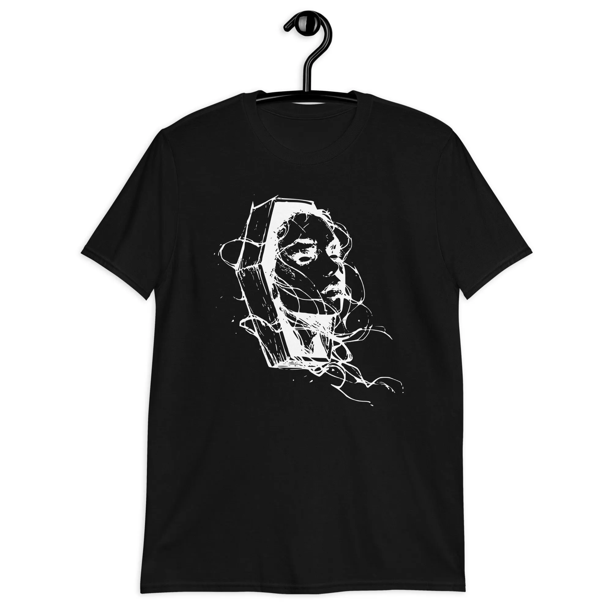 Coffin T Shirt For Goth Lover / Punk Lover / Alt Clothing Style