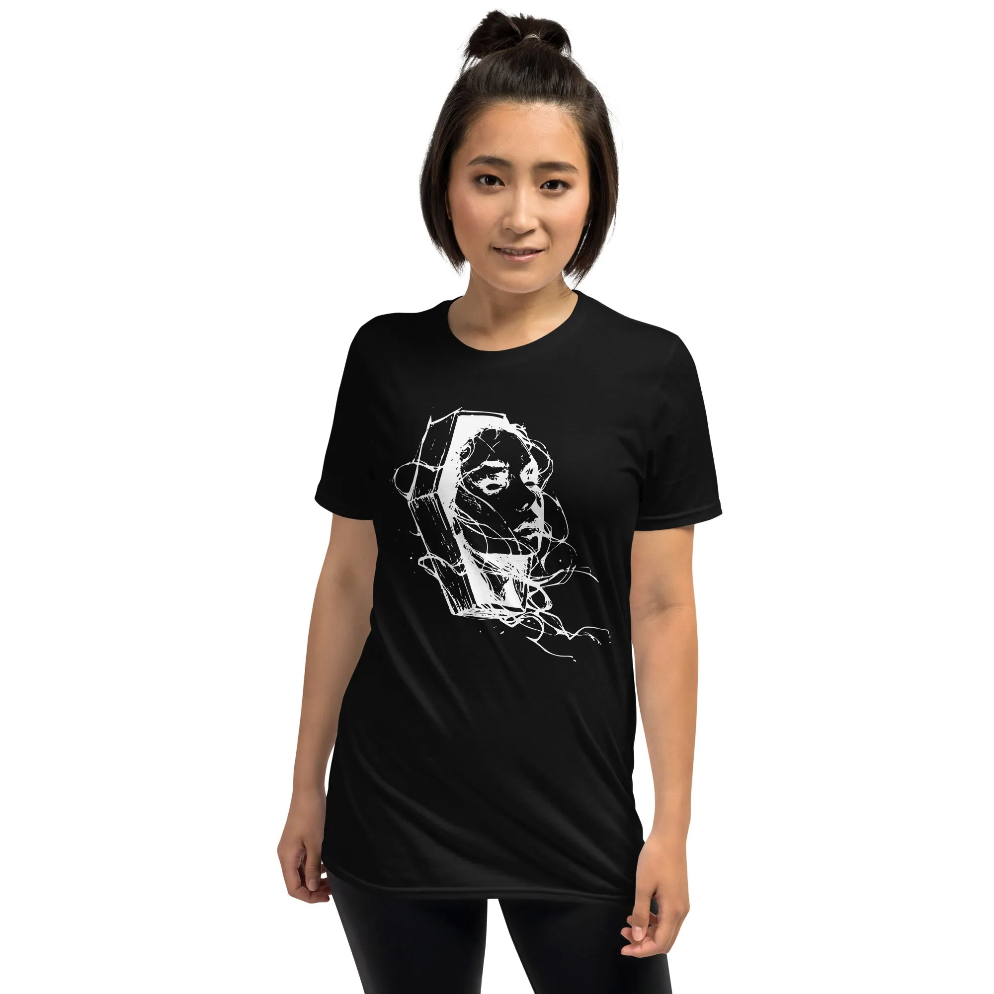 Coffin T Shirt For Goth Lover / Punk Lover / Alt Clothing Style