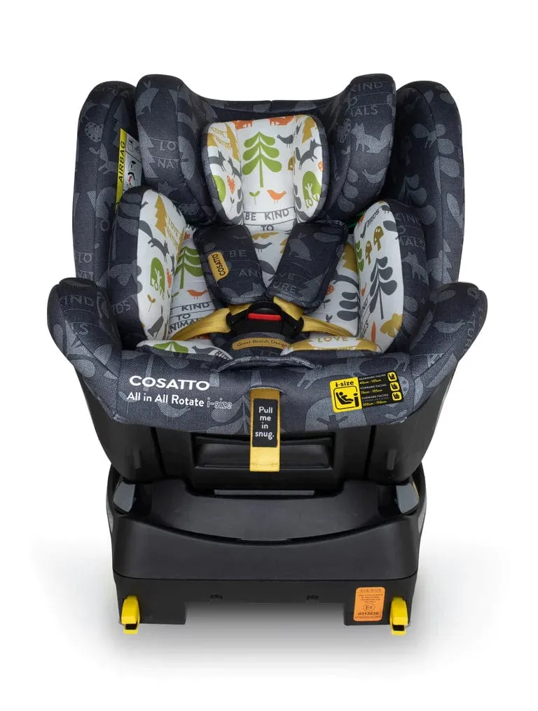 Cosatto All in All i-Rotate Group 0  123 Car Seat - Nature Trail Shadow