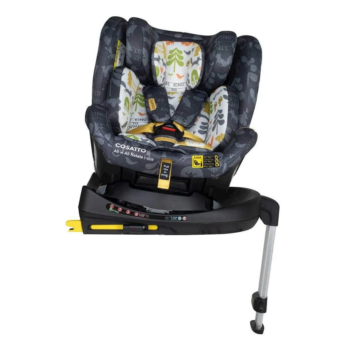 Cosatto All in All i-Rotate Group 0  123 Car Seat - Nature Trail Shadow