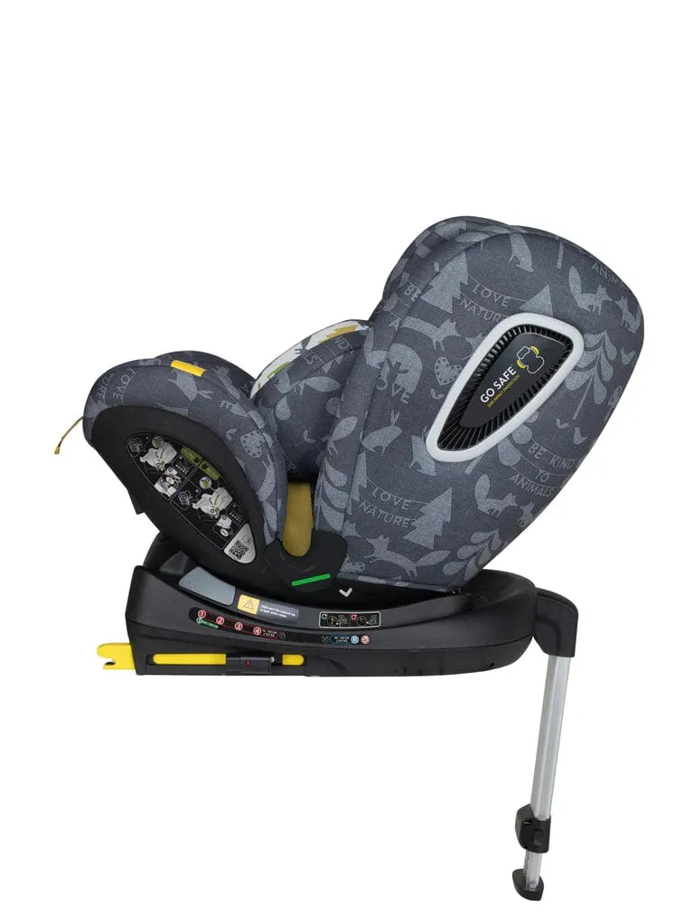 Cosatto All in All i-Rotate Group 0  123 Car Seat - Nature Trail Shadow