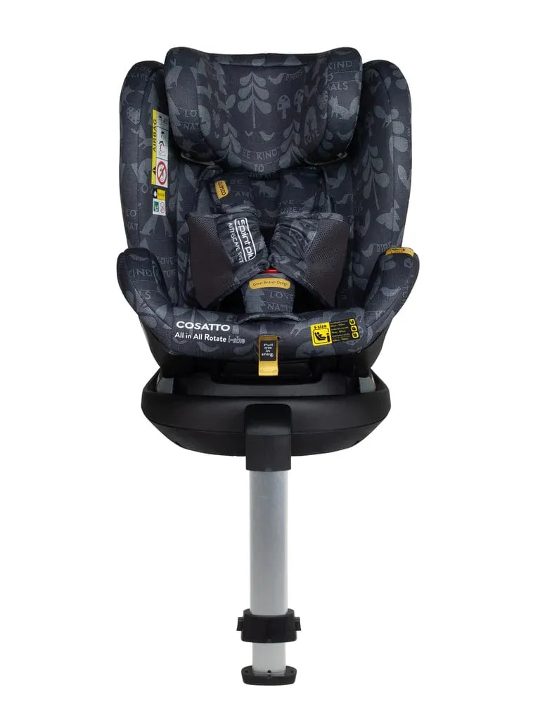 Cosatto All in All i-Rotate Group 0  123 Car Seat - Nature Trail Shadow