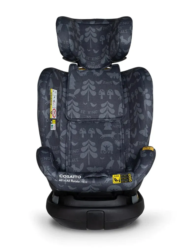 Cosatto All in All i-Rotate Group 0  123 Car Seat - Nature Trail Shadow