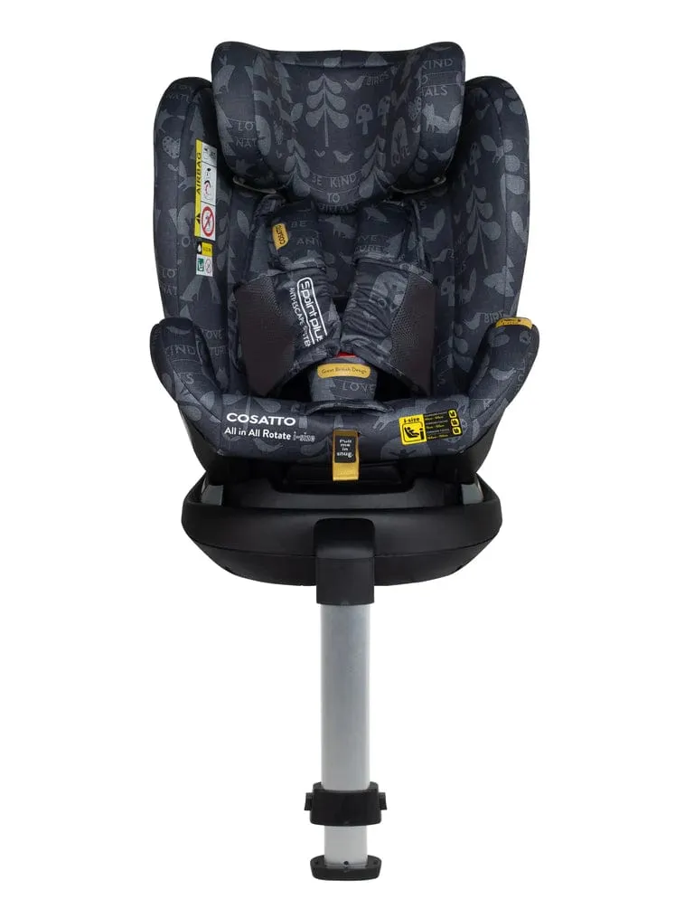 Cosatto All in All i-Rotate Group 0  123 Car Seat - Nature Trail Shadow