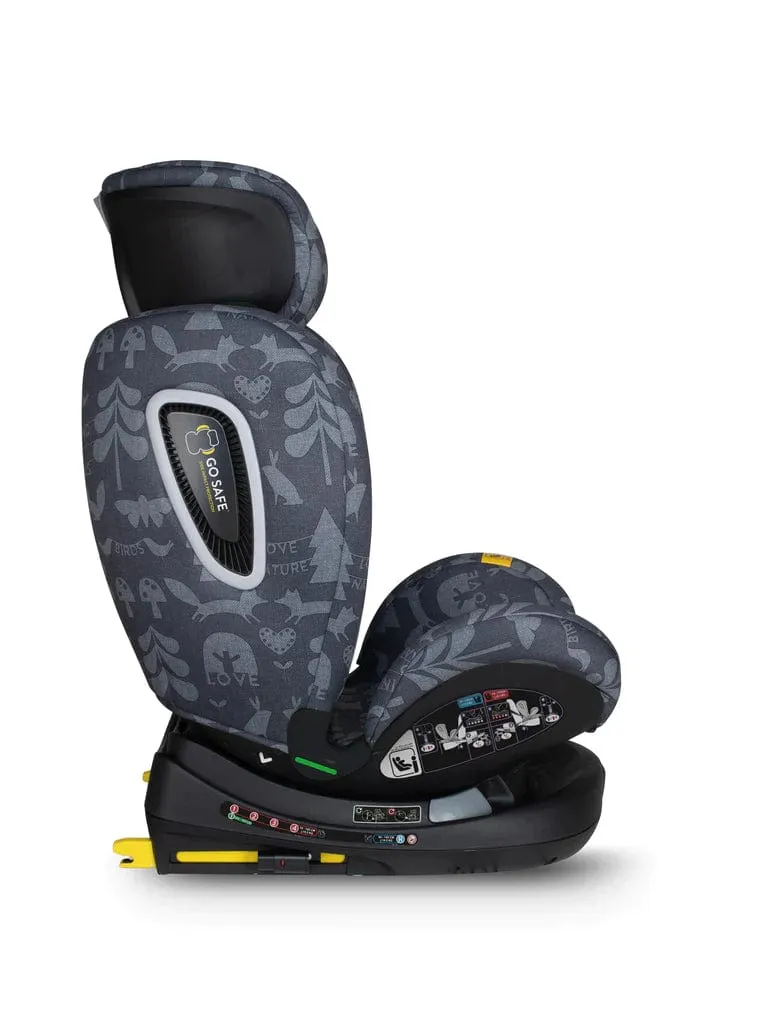 Cosatto All in All i-Rotate Group 0  123 Car Seat - Nature Trail Shadow