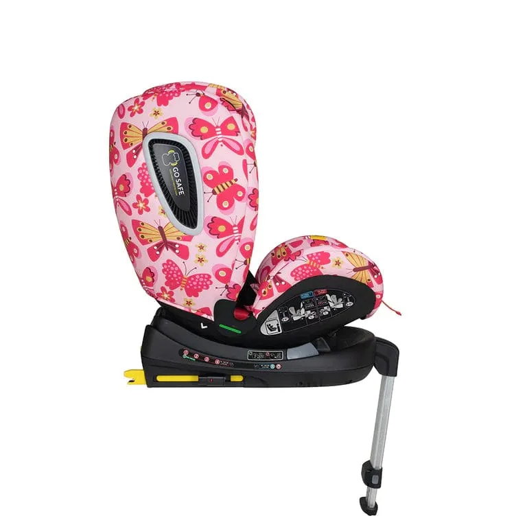 Cosatto All in All Rotate i-Size 0 /1/2/3 Car Seat - Flutterby Butterfly