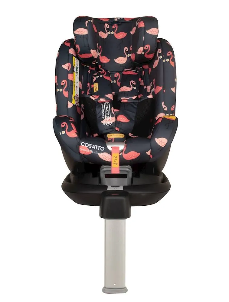 Cosatto Come and Go i-Size Rotate Car Seat - Pretty Flamingo