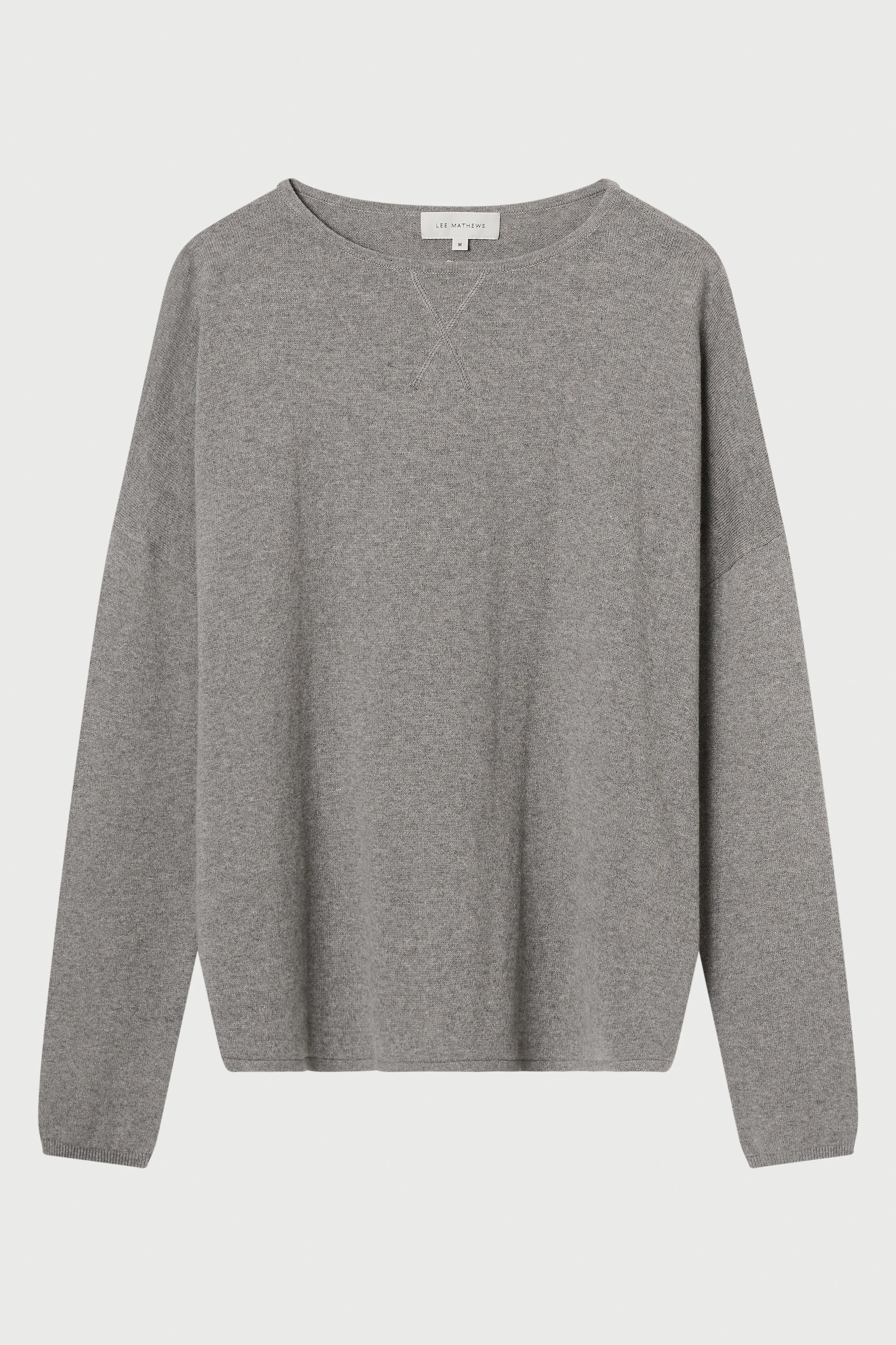 Cotton Cashmere LS Boxy Knit