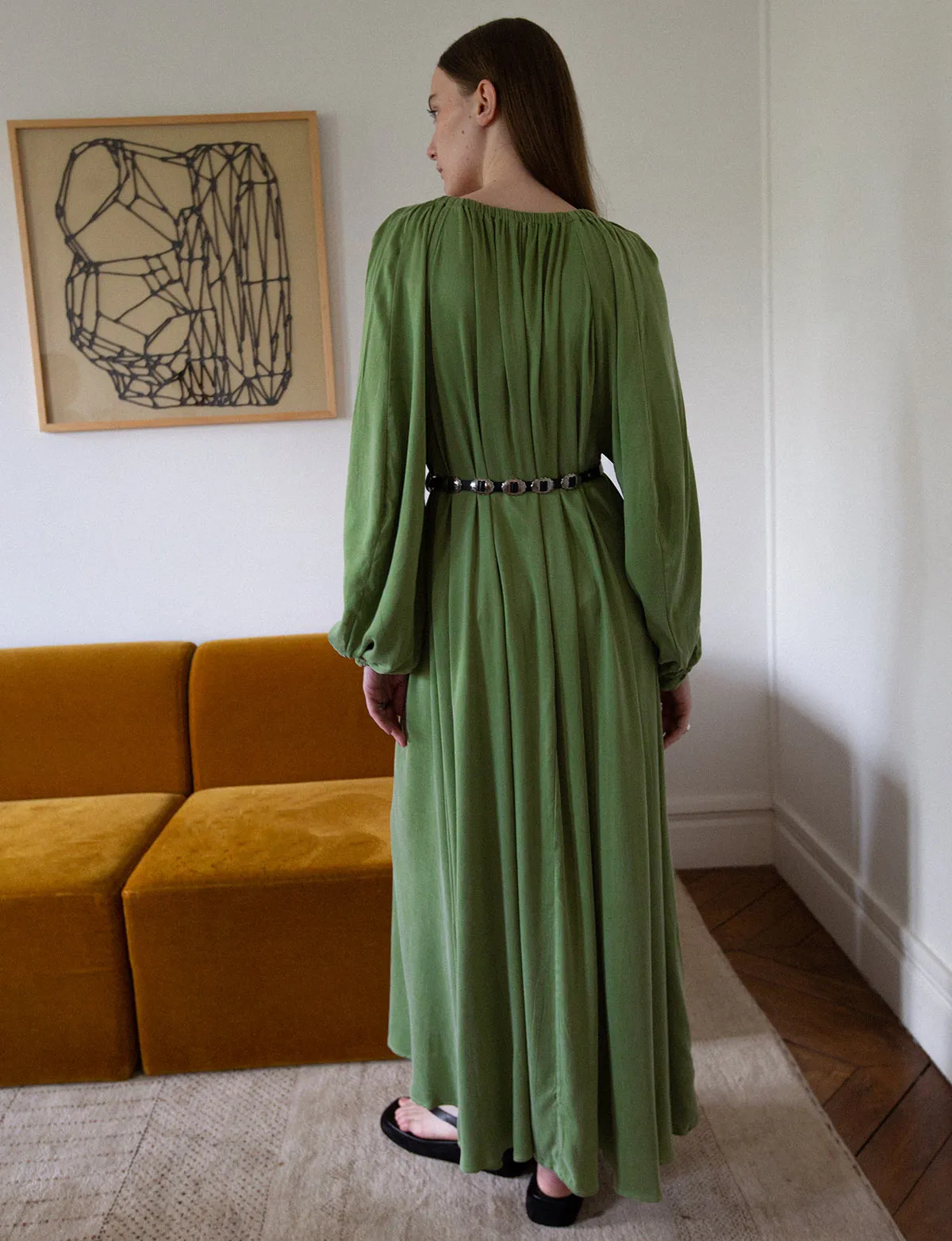 Evi Green Maxi Dress