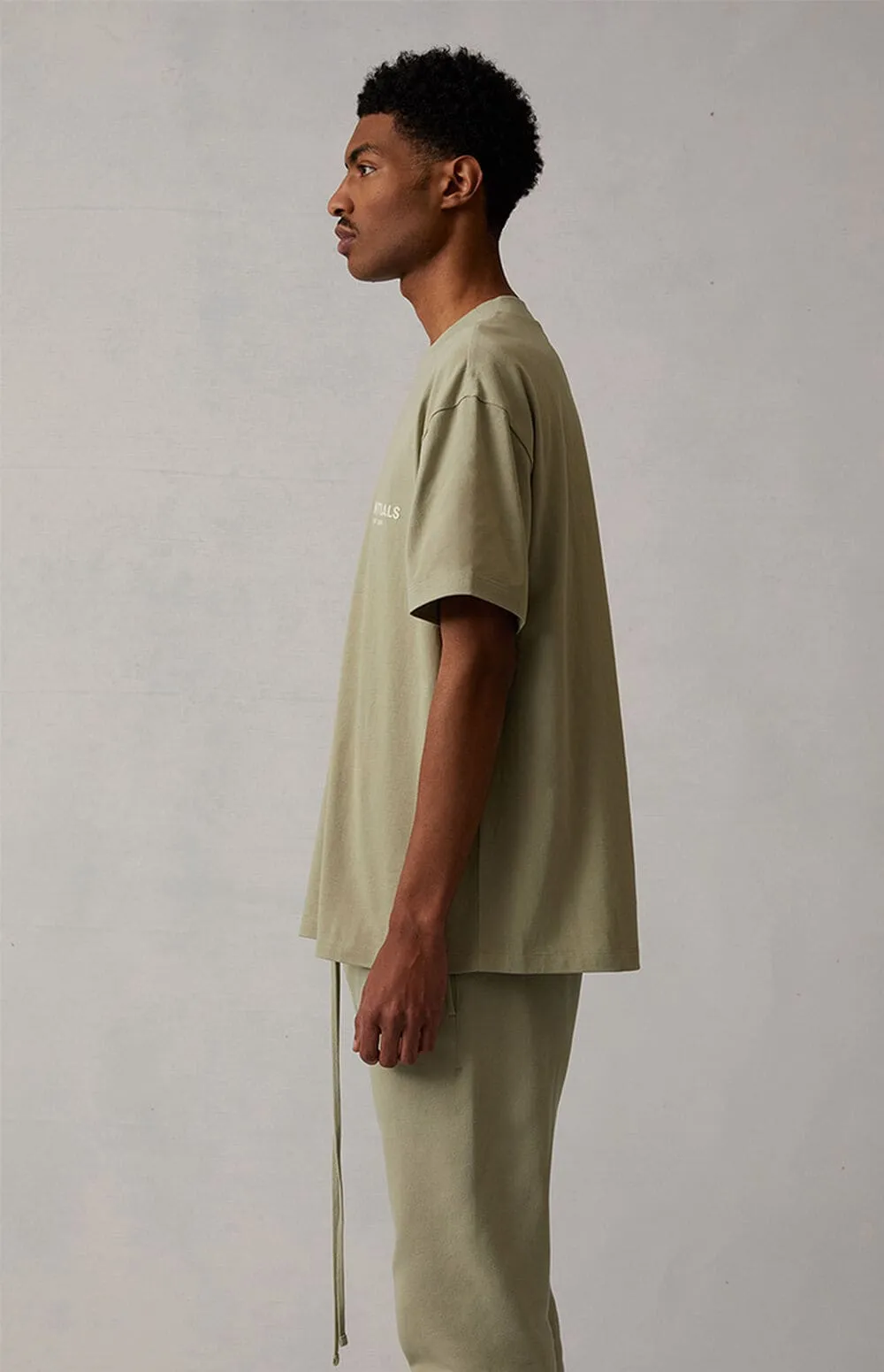 Fear Of God ESSENTIALS FOG Tee T-Shirt SS22 [SEAFOAM/WHEAT]