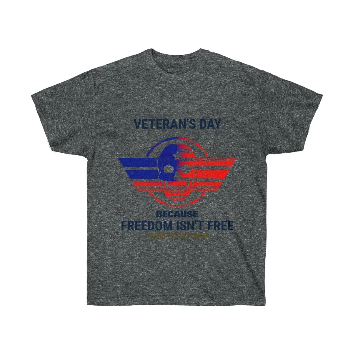 Freedom Skull Veteran's Day T-Shirt