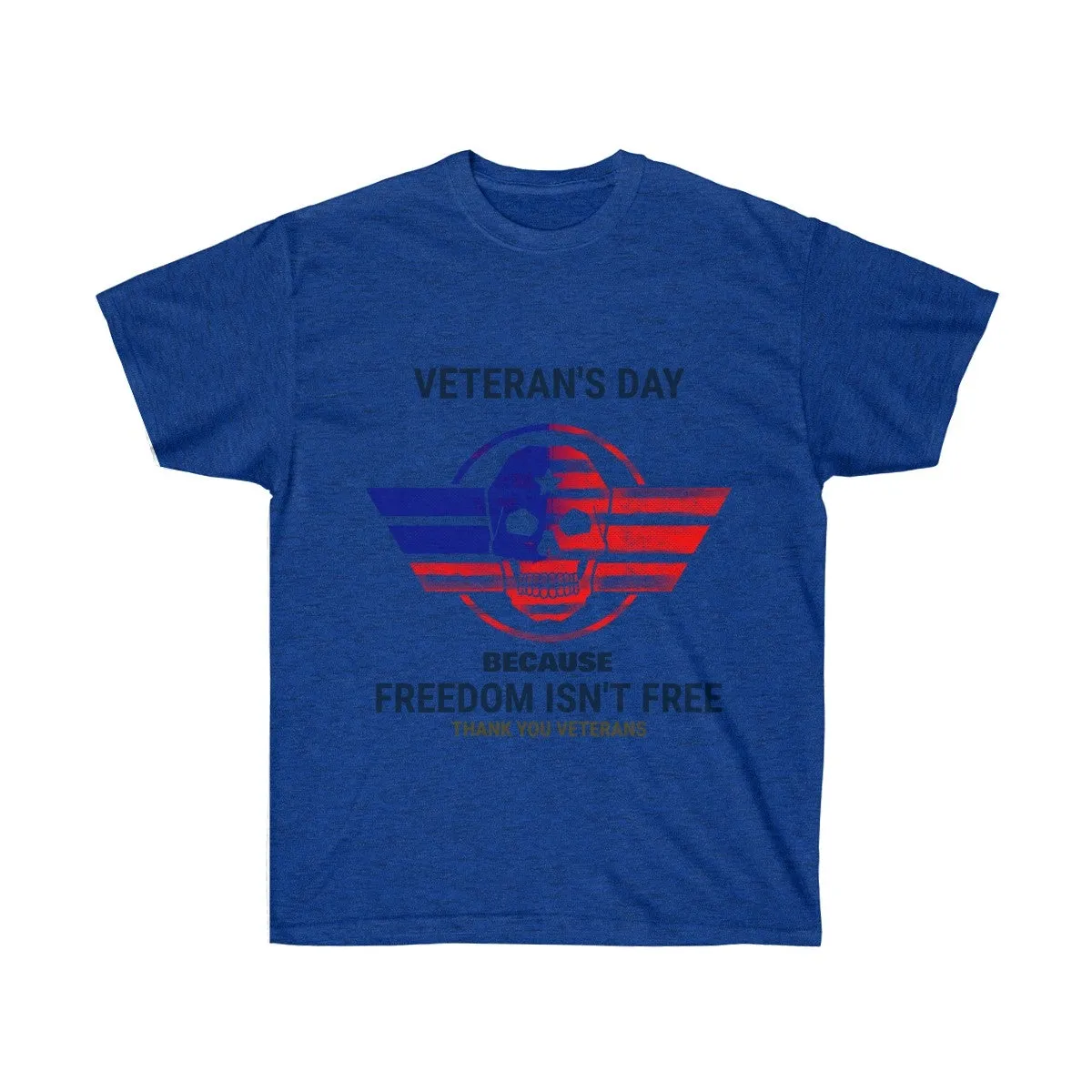 Freedom Skull Veteran's Day T-Shirt