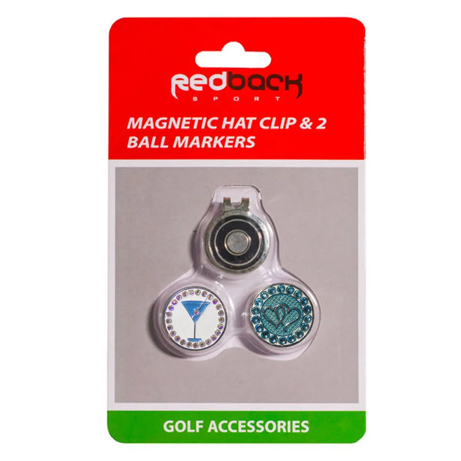 Golf Marker & Hat Clip Set