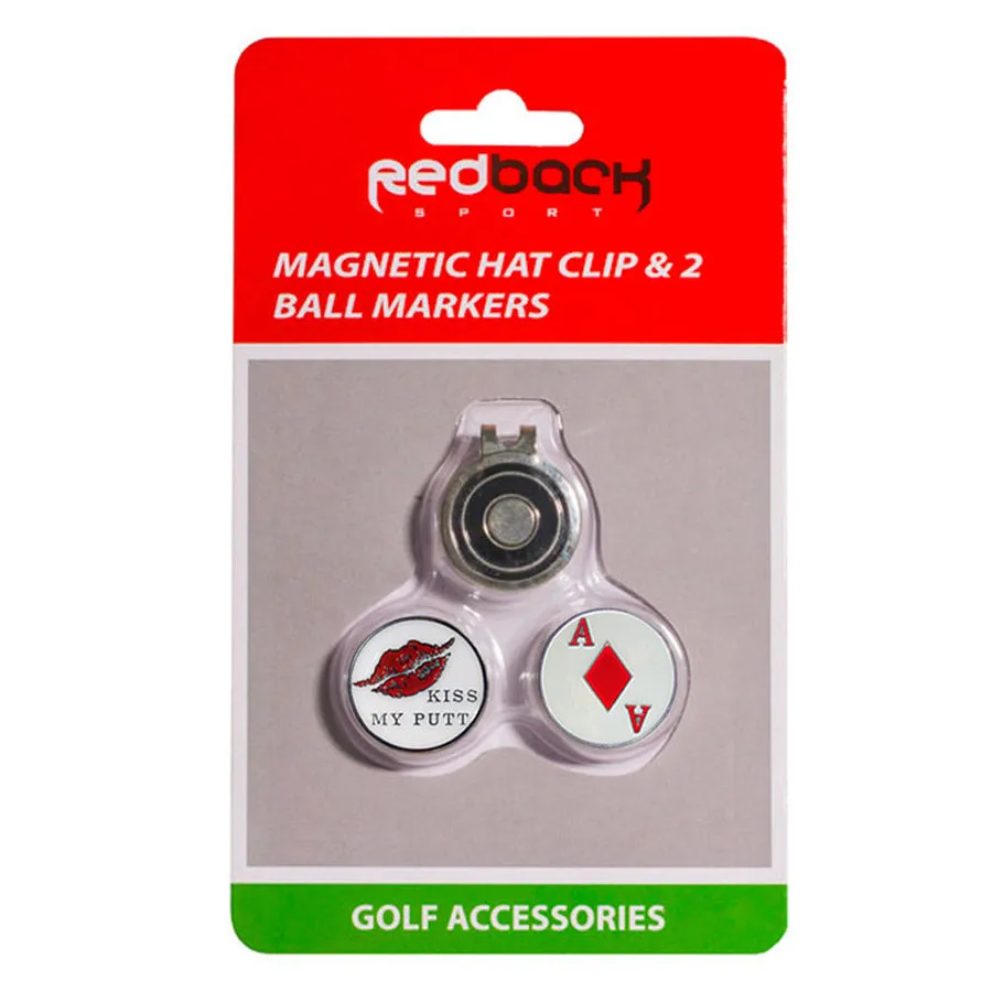 Golf Marker & Hat Clip Set