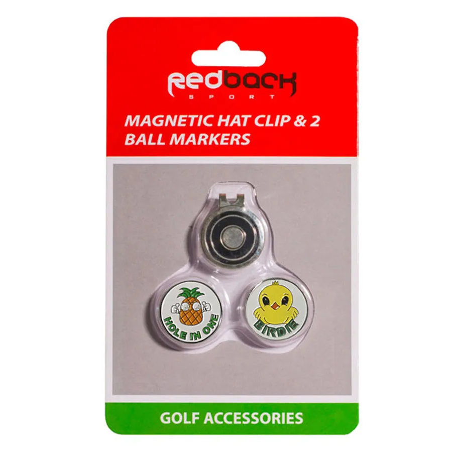 Golf Marker & Hat Clip Set