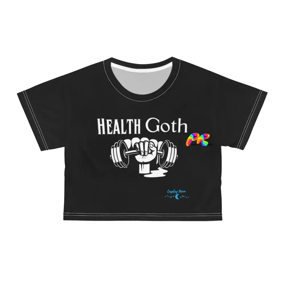 Health Goth Crop T-Shirt