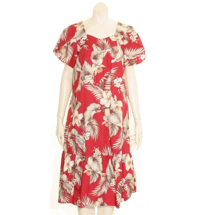 Hibiscus Palm Short Muu Muu