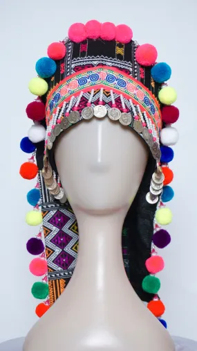 *Hmong Txaij Hat (23"-24")