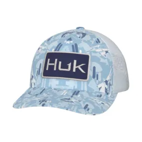 Huk KC Apex Vert Trucker Hat - Ice Water