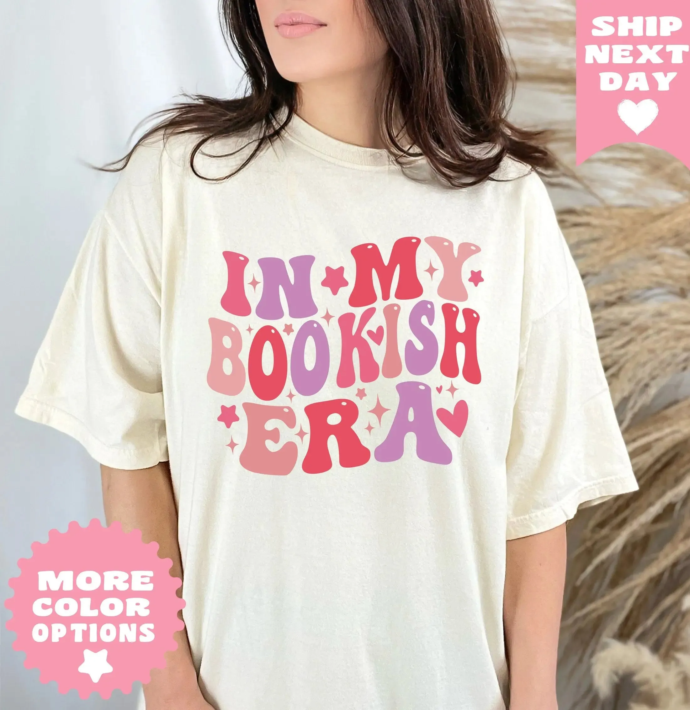 In My Bookish Era T Shirt, A Perfect Gift For Teachers, Reading Lovers, Book Lover Gift, Bookish Gifts, Bookworm Gift, Book Club Gift