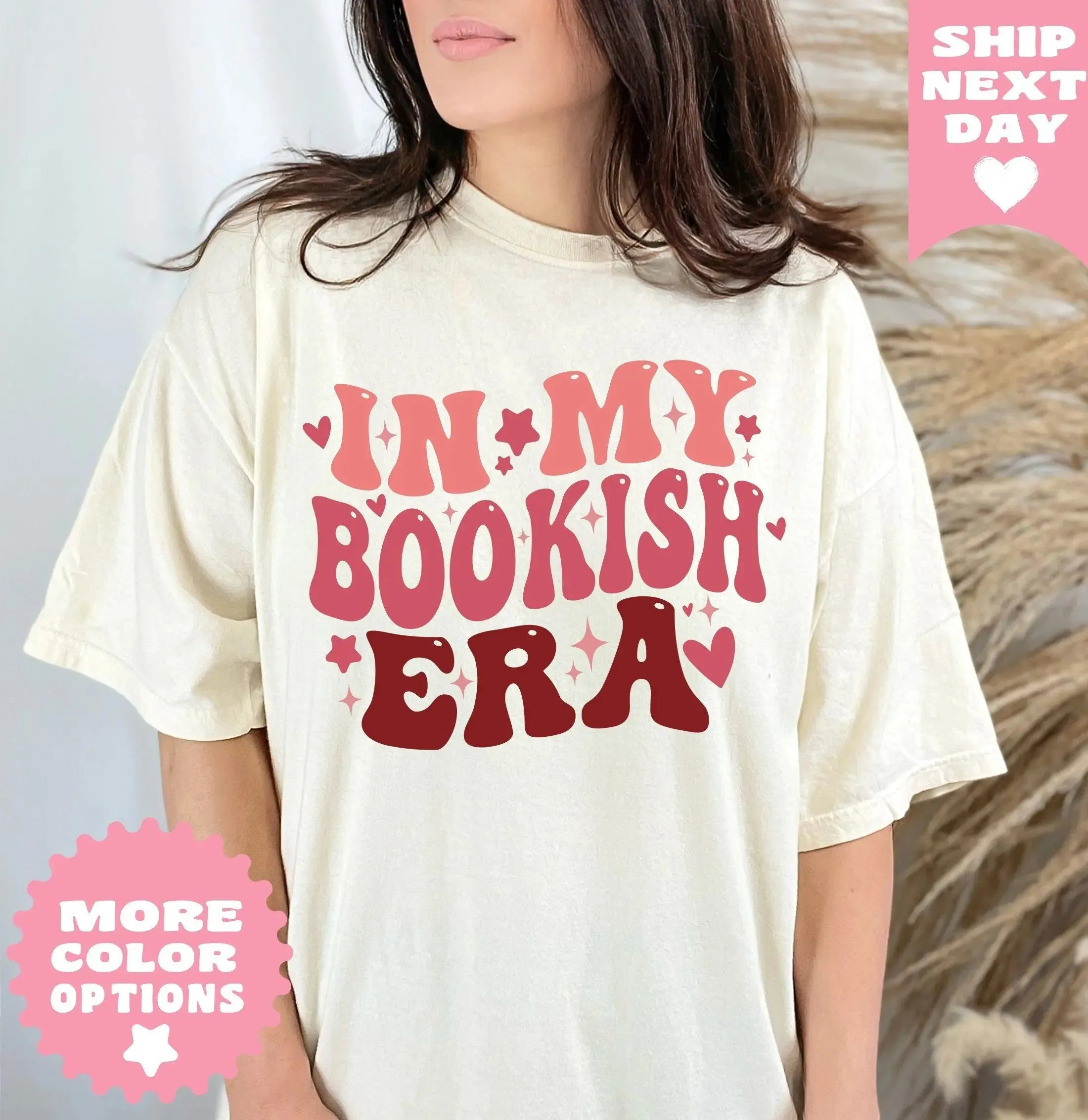 In My Bookish Era,Book Shirt, Book Gift, Book Lover Gift, Bookish Gifts, Bookworm Gift, Book Nerd Gift, Book Club Gift