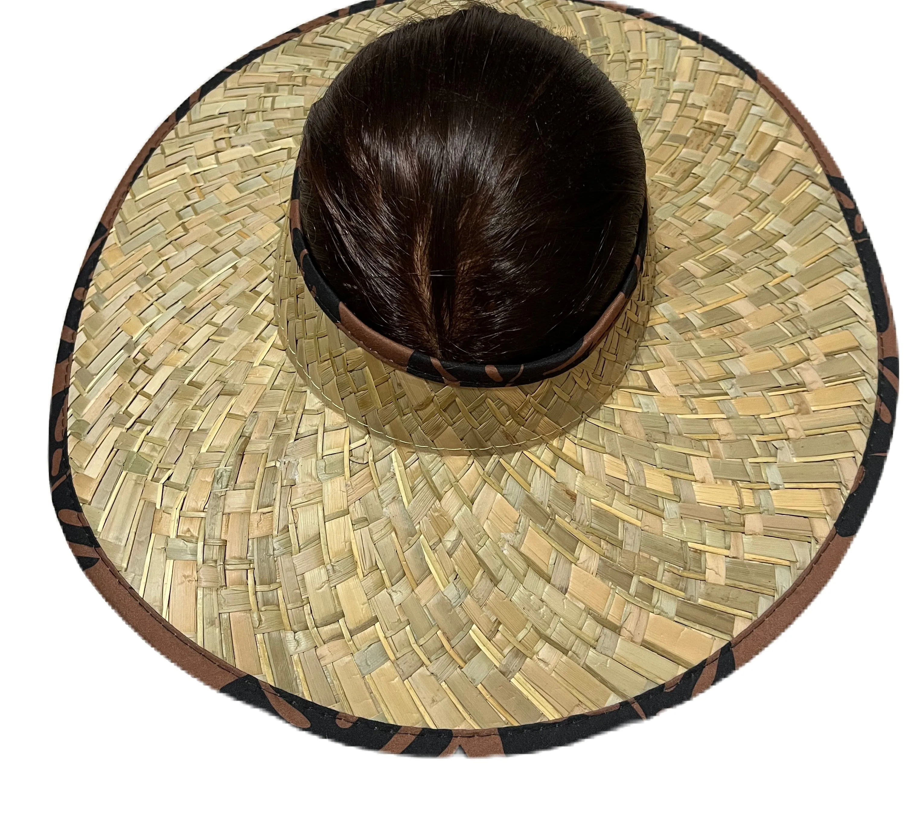 Lauhala Monstera Hat