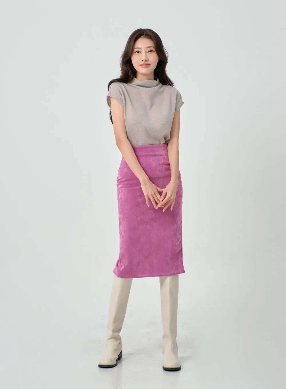 Midi Pencil Skirt IO27