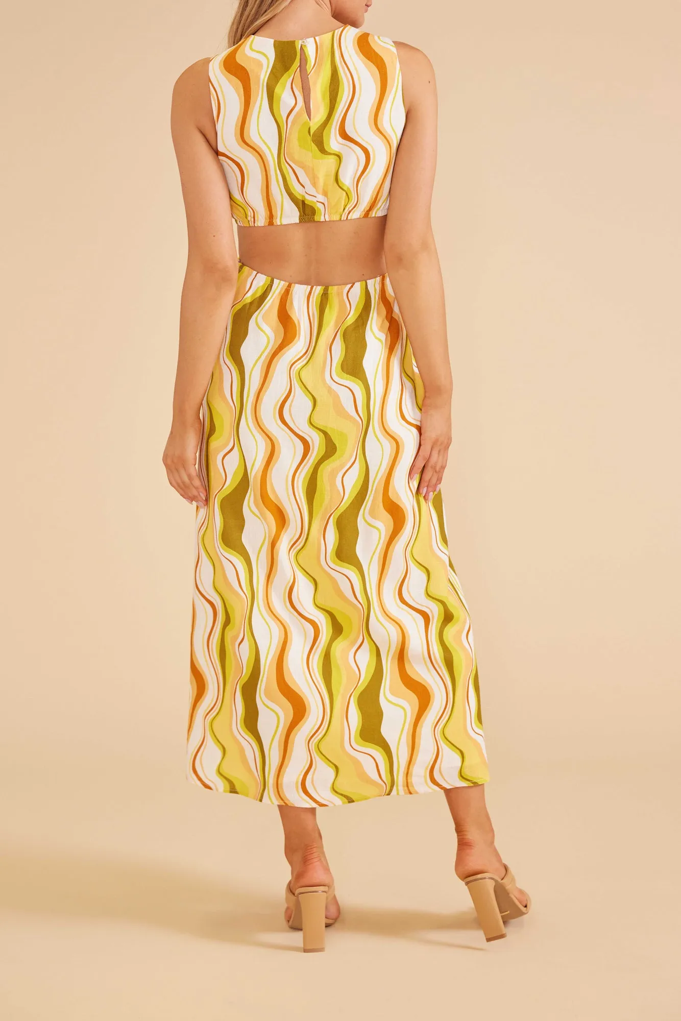 MKP Ziggy Cut Out Midi Dress