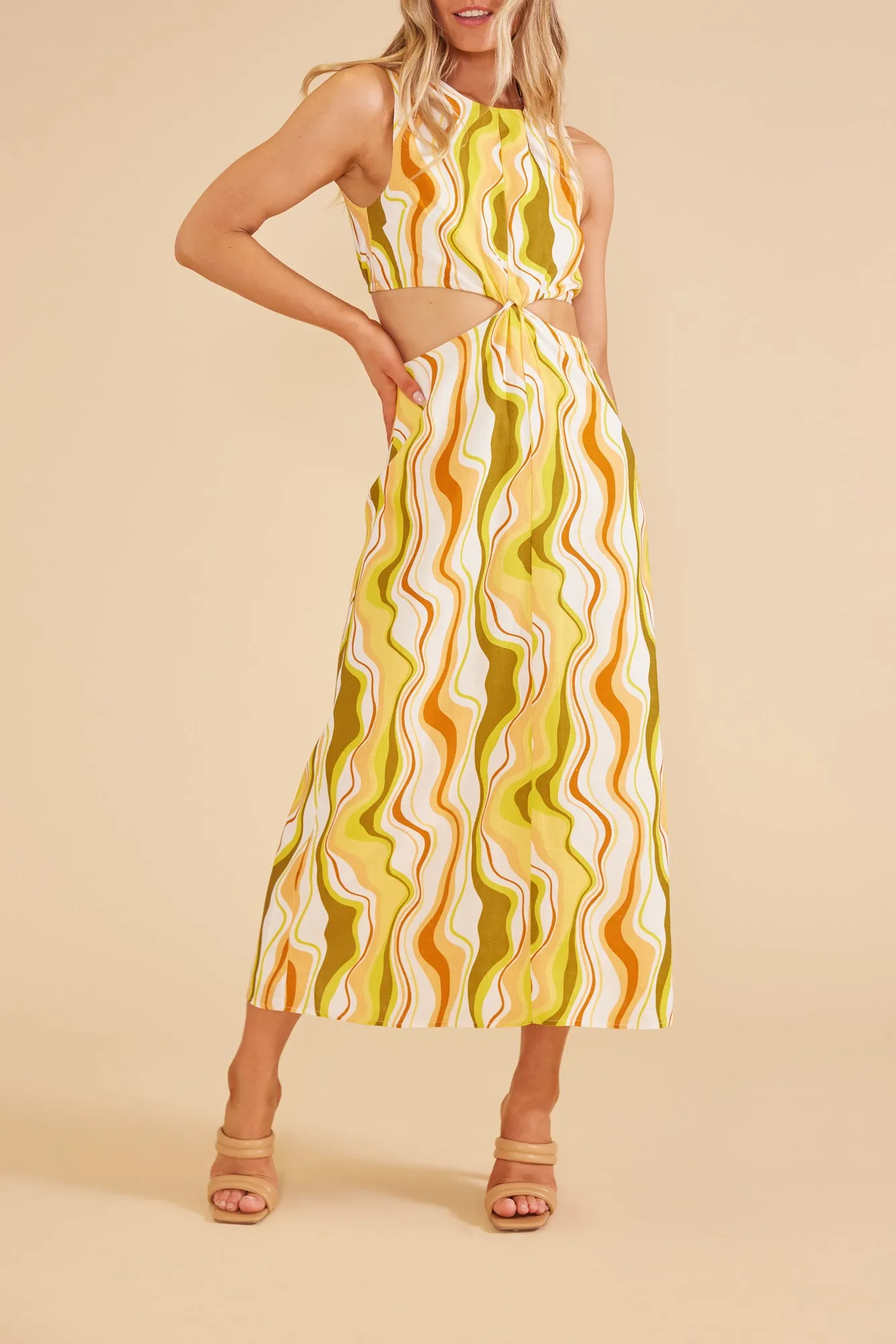 MKP Ziggy Cut Out Midi Dress