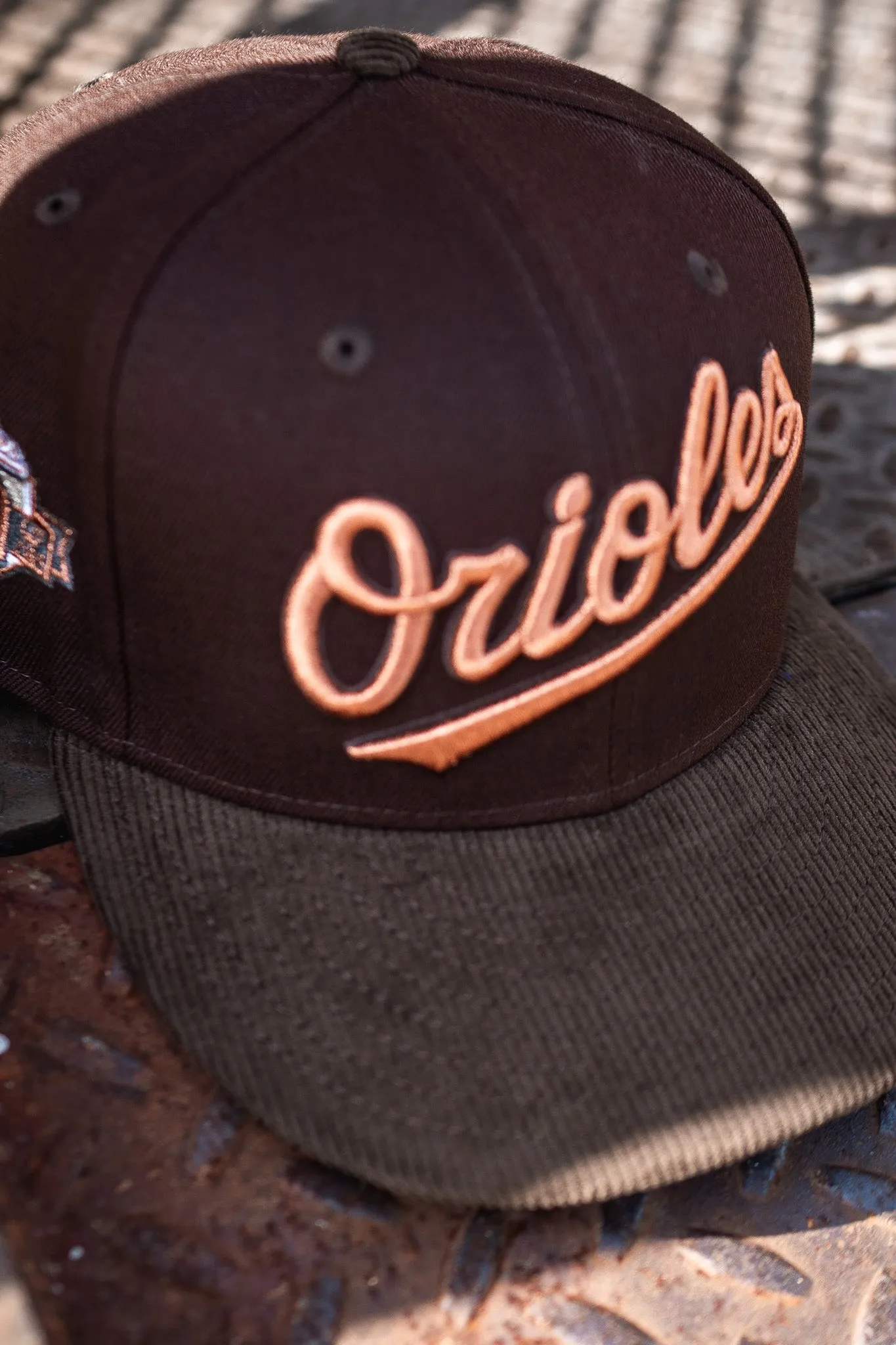 New Era Baltimore Orioles 60th Anniversary Green UV (Mocha/Corduroy)