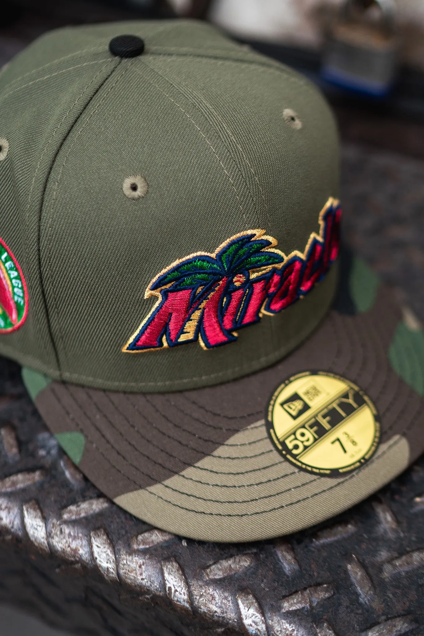 New Era Fort Myers Miracle Florida State League Green UV (Olive/Camo)