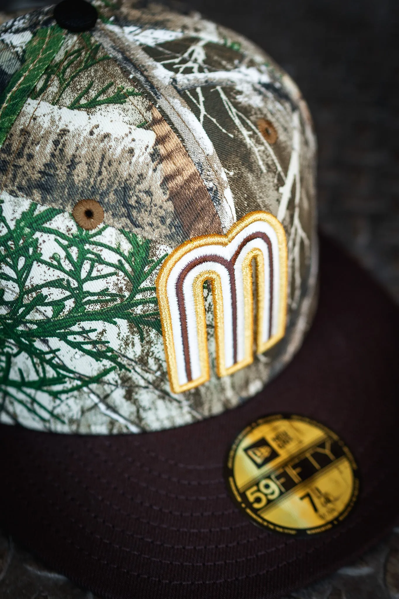 New Era Mexico World Baseball Classic Green UV (Real Tree Camo/Mocha)