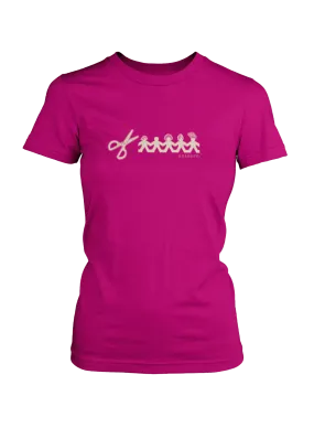 Paper Cut Out - Women's Fitted T-Shirt