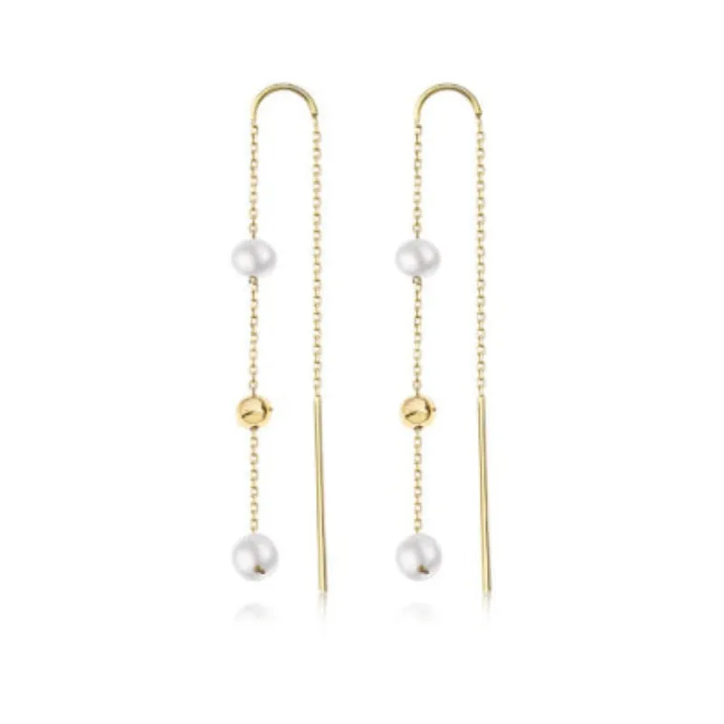 Pearl Pendant Earrings For Women