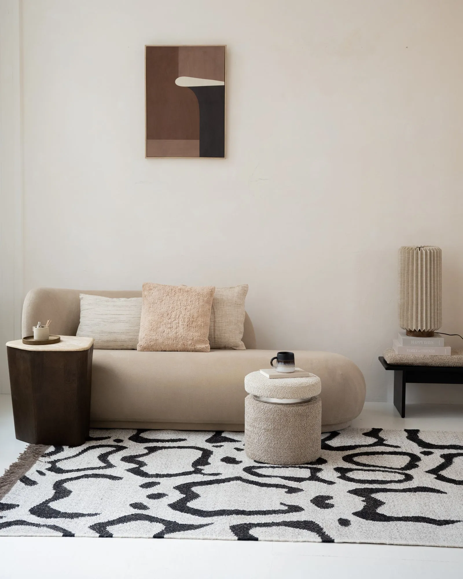 Pouf Sen Beige