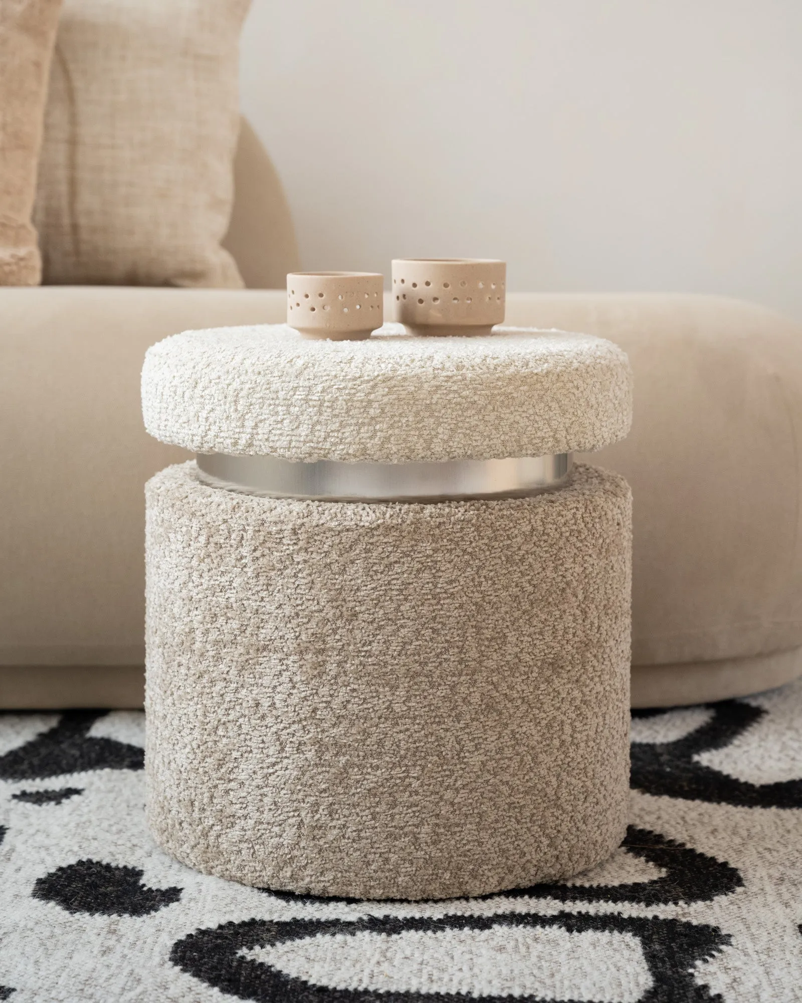 Pouf Sen Beige