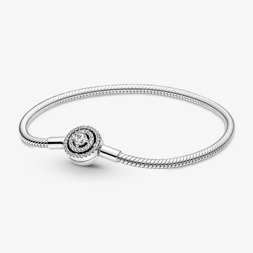 Sterling Silver Classic Bracelet For Women