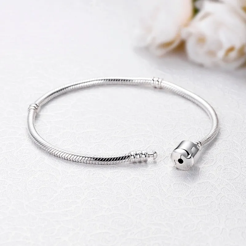 Sterling Silver Classic Bracelet For Women