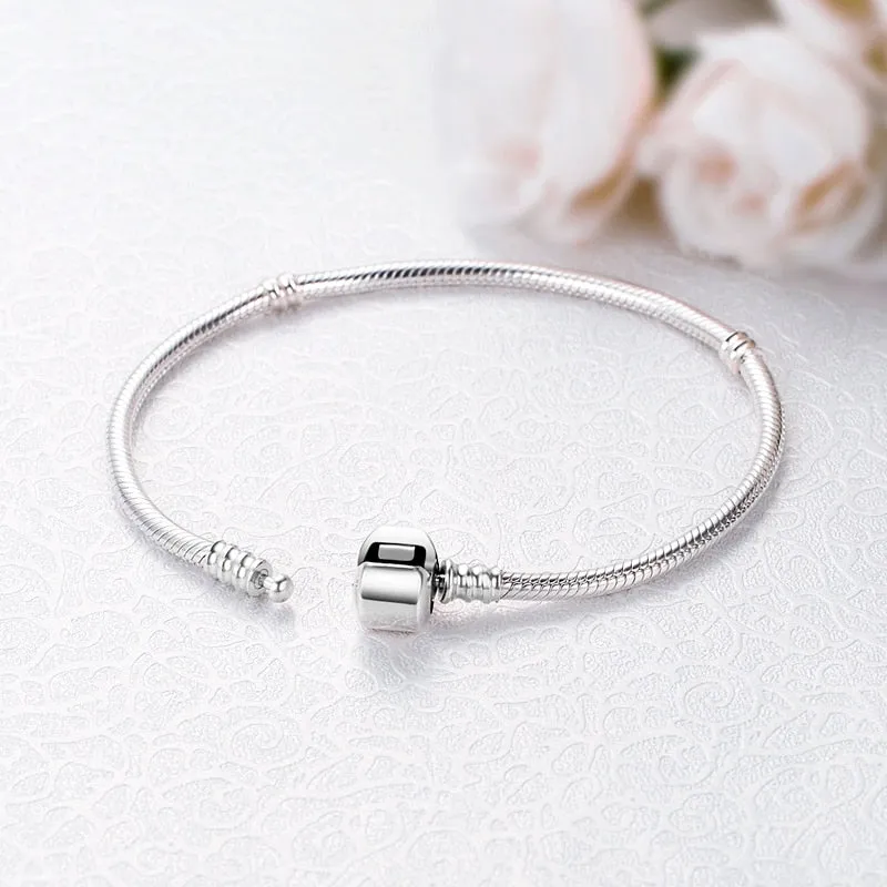 Sterling Silver Classic Bracelet For Women